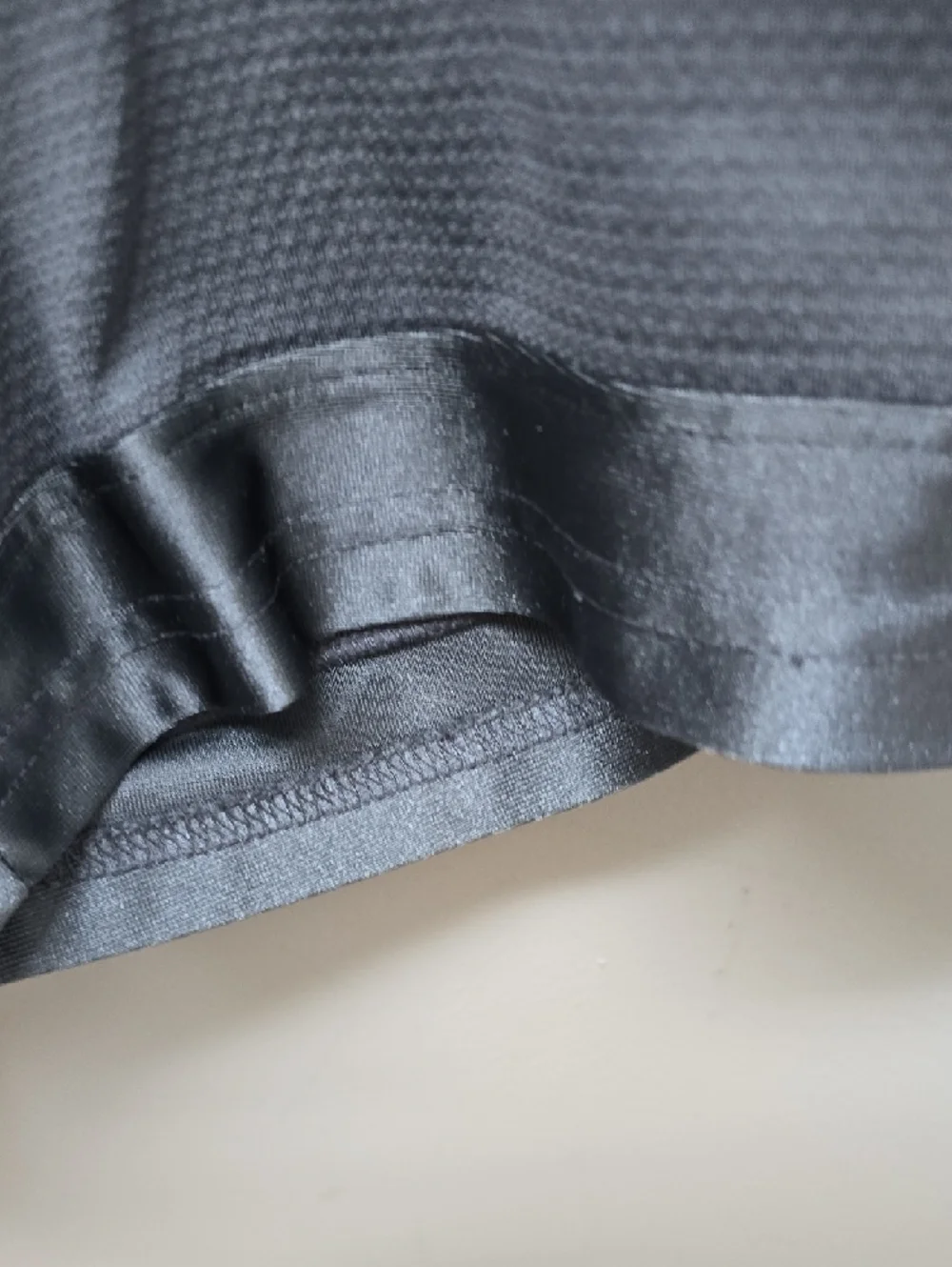 Nike Gray Mesh Basketball Shorts with Black Swoosh - Boys Size XL
